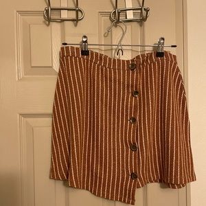 Urban Outfitters striped skirt